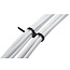 InLine zwarte 300mm cable ties met doorkoppeling (100 stuks)