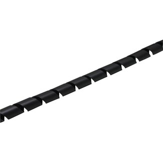 InLine Spiraalband kabelslang - 10mm / 10m / zwart