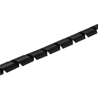 InLine Spiraalband kabelslang - 19mm / 10m / zwart