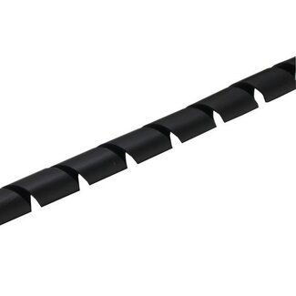 InLine Spiraalband kabelslang - 24mm / 10m / zwart