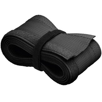 Goobay Goobay polyester kabelsleeve met klittenband sluiting - 20-40mm / zwart - 1,8 meter