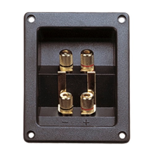 Dubbele luidspreker terminal | Electrovision
