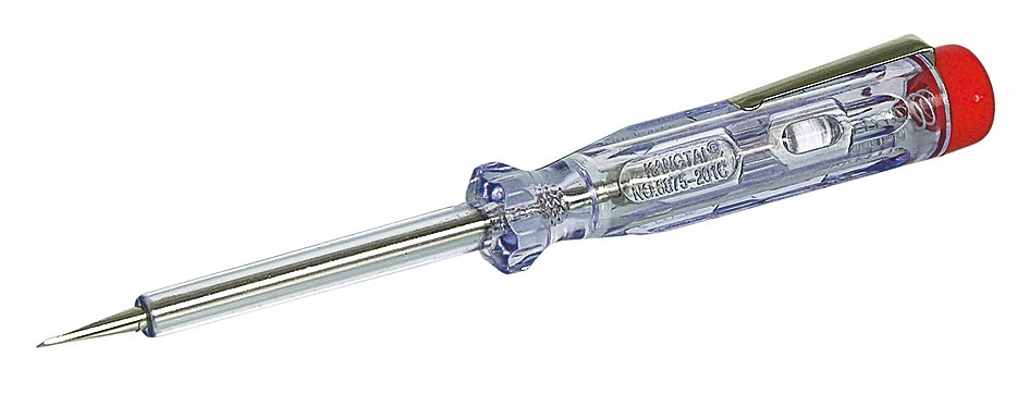 Spanningszoeker - 60mm - 200-250V - Grijs