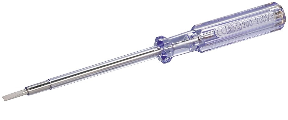 Spanningszoeker - 100mm - 200-250V - Grijs