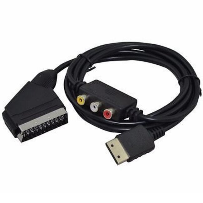 Scart + Tulp AV kabel voor SEGA Dreamcast - 1,5 meter