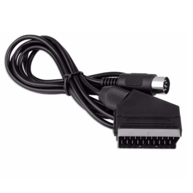 Scart AV kabel voor SEGA Mega Drive en Genesis (C-pin versie) - 1,8 meter