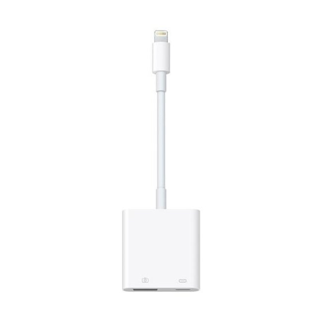 Apple MK0W2ZM/A Lightning naar USB3.0 camera adapter - 0,10 meter