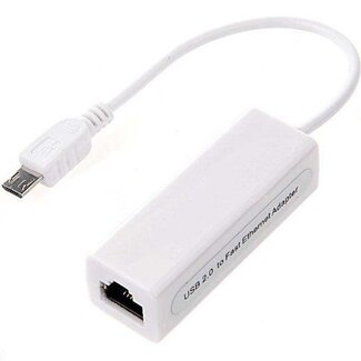 Dolphix USB Micro naar RJ45 Ethernet adapter - 0,10 meter