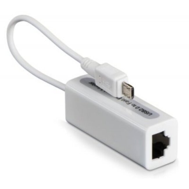 USB Micro naar RJ45 Ethernet adapter - 0,10 meter