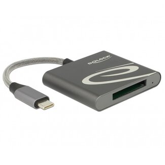 DeLOCK DeLOCK USB Cardreader met USB-C connector en 1 kaartsleuf - voor XQD - USB3.0