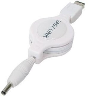 MaxTrack Uittrekbare iPod power - FireWire 400 6pins kabel - 1,2 meter
