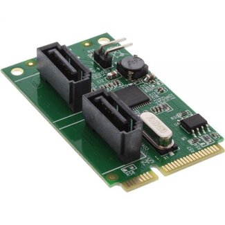 InLine InLine MiniPCIe kaart - 2x SATA600 met RAID functie
