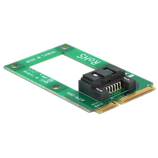 Converter mSATA > SATA 7-pins