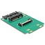 1,8'' Micro SATA 16-pins > mSATA half size converter
