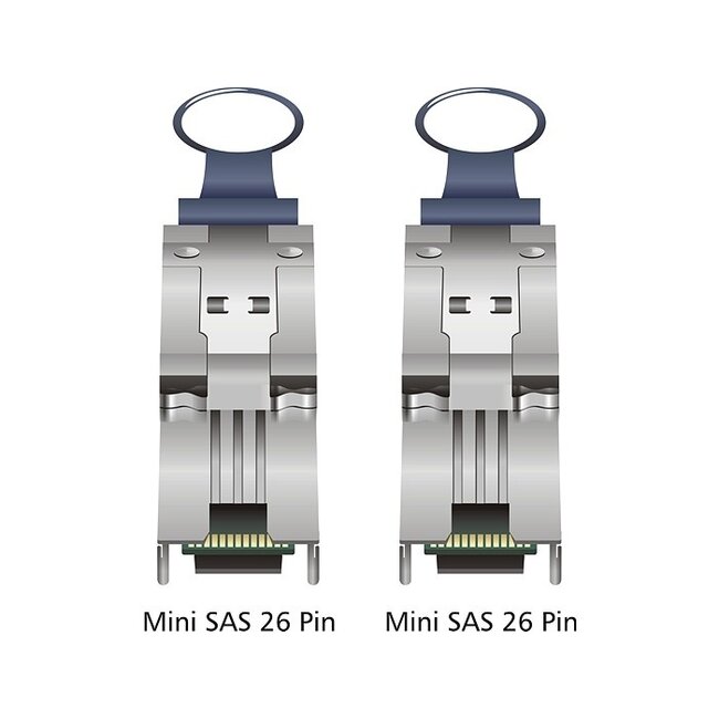 Mini-SAS SFF-8088 > Mini-SAS SFF-8088 - 1 meter