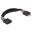 Pin Header USB2.0 verlengkabel - 0,10 meter