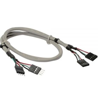 InLine Pin Header USB2.0 verlengkabel - 0,60 meter
