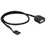 Pin Header adapter USB2.0 (v) - USB-A (v) - 0,40 meter