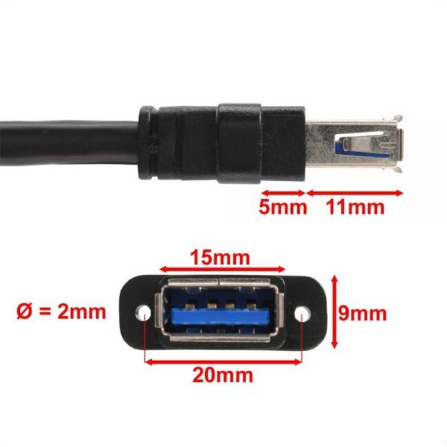 InLine MiniPCIe kaart - 2x USB3.0