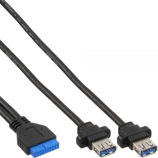 InLine MiniPCIe kaart - 4x USB3.0