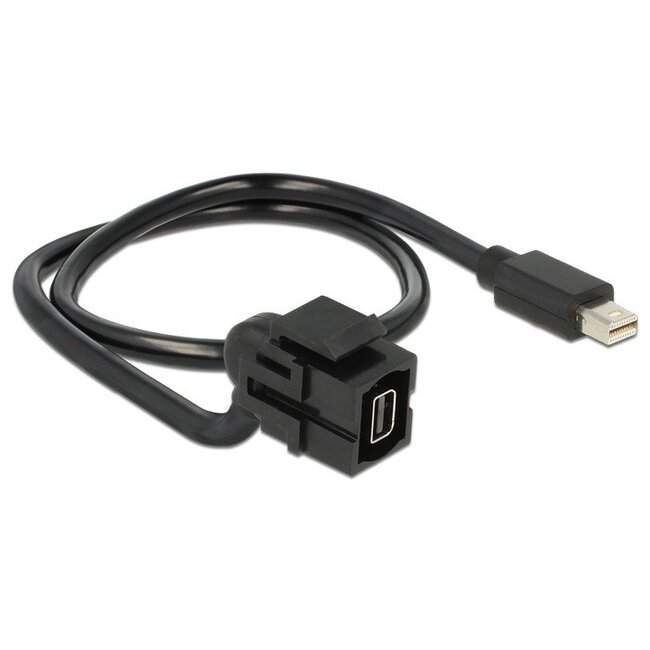 Mini DisplayPort (m) - Mini DisplayPort (v) Keystone module - 0,50 meter