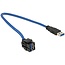 Keystone USB3.0 module met kabel - 0,50 meter