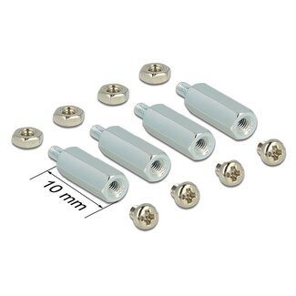 DeLOCK Delock - bevestigingskit (10mm standoffs) voor Raspberry Pi