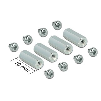 DeLOCK Delock - bevestigingskit (10mm spacers) voor Raspberry Pi