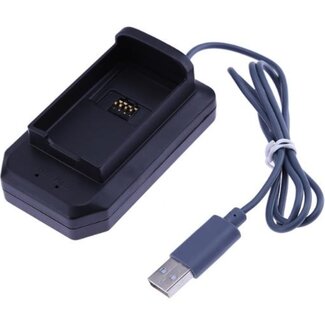 Universal Oplaadstation voor XBOX 360 controller accu - zwart