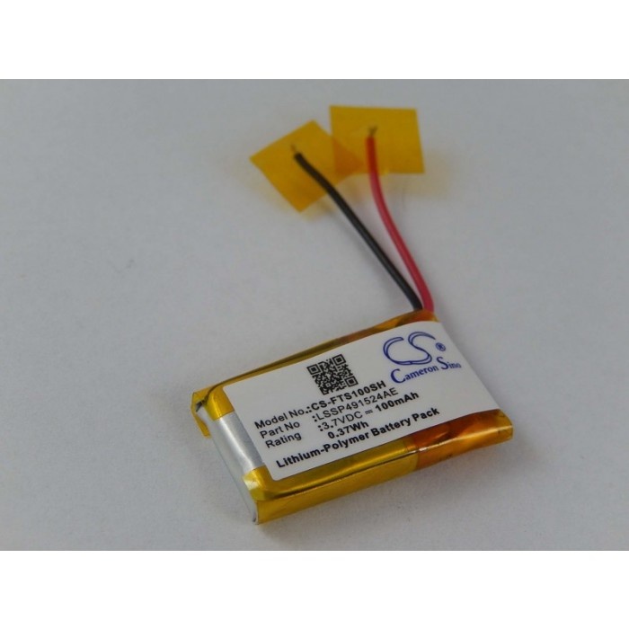 Accu 3,7V / 100mAh voor Fitbit Surge | VHBW