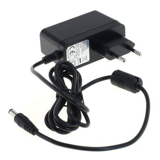 OTB Voedingsadapter 12V / 1,5A / 18W - 5,5mm x 2,5mm voor o.a. Verbatim