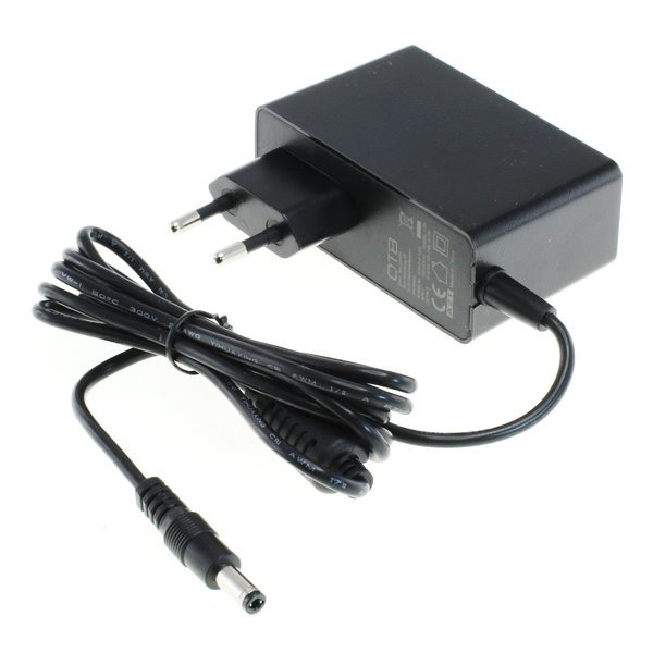 Voedingsadapter 12V - 2,5A - 30W - 5,5mm x 2,5mm voor VM FRITZ!Box, Bose, Cisco, Linksys en Netgear