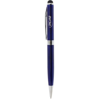 InLine InLine stylus met balpen - metaal / blauw