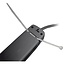 MaxTrack stekkerdoos met 5 contacten en 2x USB / zwart - 3 meter