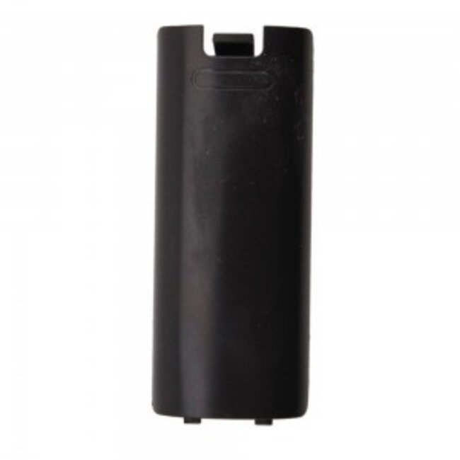 Batterij cover voor Nintendo Wii Remote controllers met/zonder MotionPlus / zwart