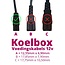Koelbox 12V voedingskabel voor o.a. Dometic/Waeco (CoolFun, MobiCool, TropiCool, Jetcool en Selap) en Gio'Style koelboxen - 5 meter