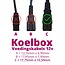 Koelbox 12V voedingskabel voor o.a. Dometic & Waeco koelboxen - 2 meter
