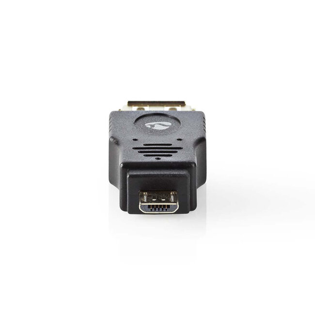Nedis USB Micro B (m) - USB-A (v) adapter - USB2.0 / zwart