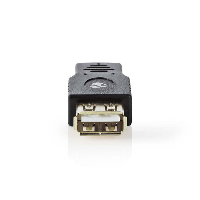 Nedis USB Micro B (m) - USB-A (v) adapter - USB2.0 / zwart