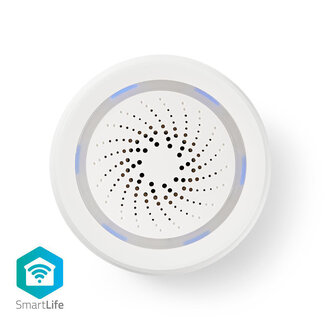 Nedis Nedis SmartLife Wi-Fi alarm - sirene of gong - 85 dB