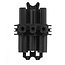 Plenty installatiestekker splitter - Prolink - 1 > 2 / zwart