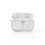 Beschermbox compatibel met Apple AirPods Pro / transparant/wit