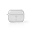 Beschermbox compatibel met Apple AirPods Pro / transparant/wit