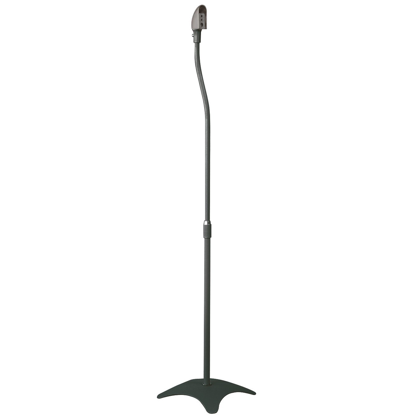 My Wall HS1SL Luidsprekerstaander Vast Afstand vloer-plafond (max.): 1100 mm Zwart 1 paar