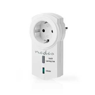 Nedis Nedis SmartHome RF smart plug - 1 contact - max. 16A / wit