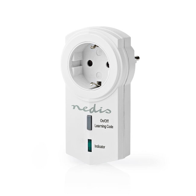 Nedis SmartHome RF smart plug - 1 contact - max. 16A / wit