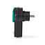 Nedis SmartHome RF outdoor smart plug - 1 contact - max. 16A / zwart/groen