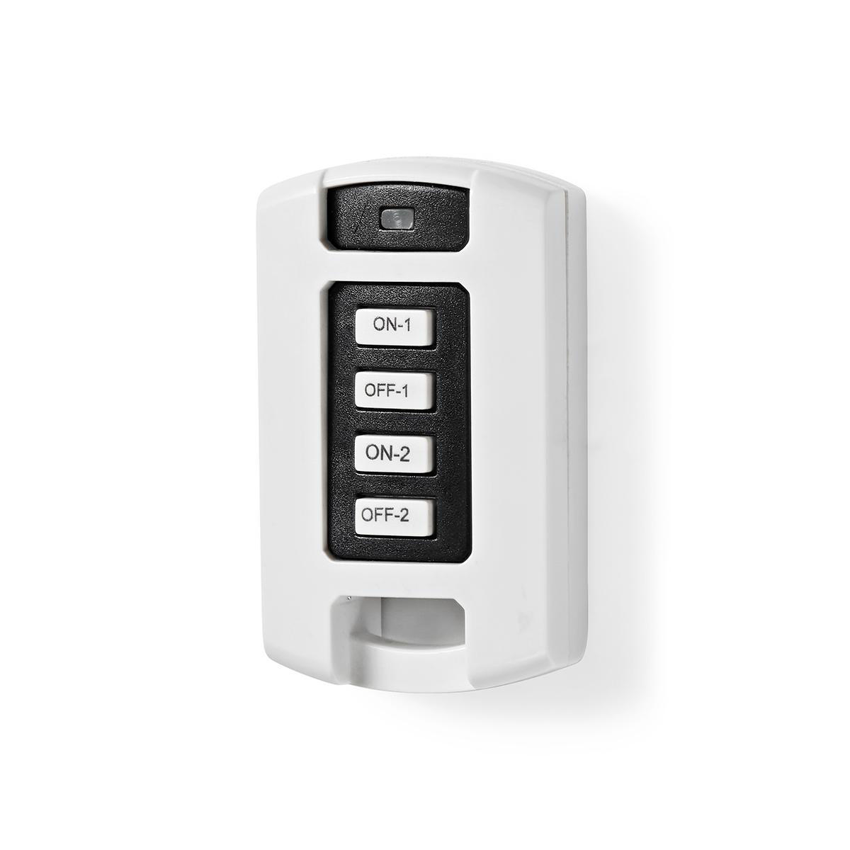 Nedis RF-Afstandsbediening | 2 Kanalen | Programmeerbare knoppen