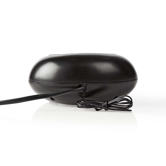 Nedis digitale wekkerradio met AM/FM-radio / zwart