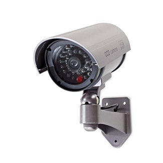Nedis Nedis dummy beveiligingscamera voor buiten - bullet - IP44 / grijs